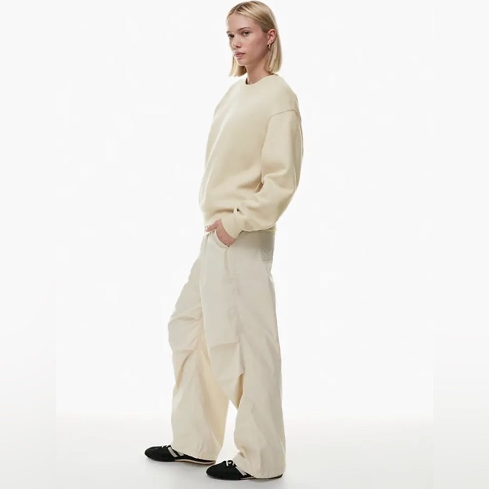 Aritzia TNA Squad Parachute Pant in Mullein